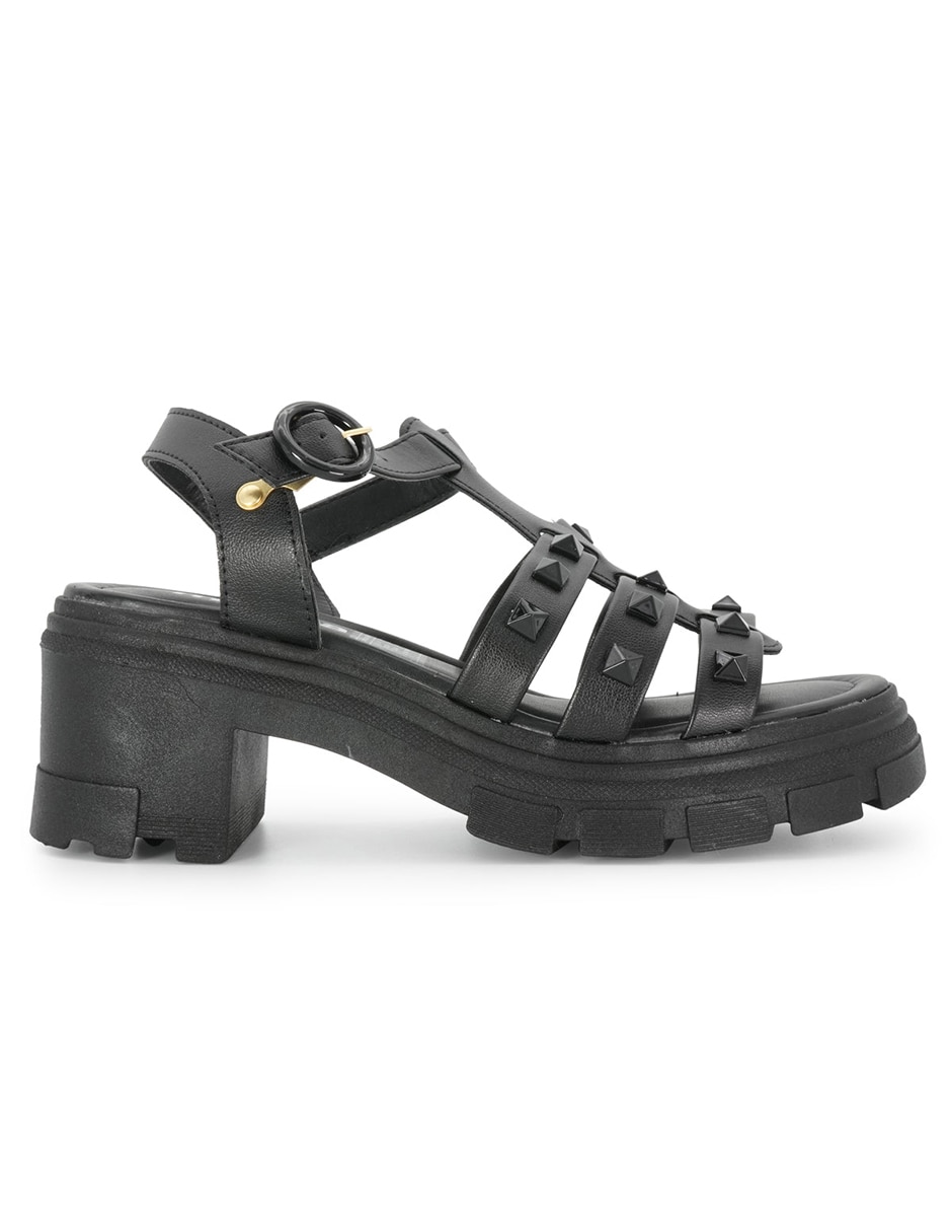 Zapato de plataforma punta redonda 2
