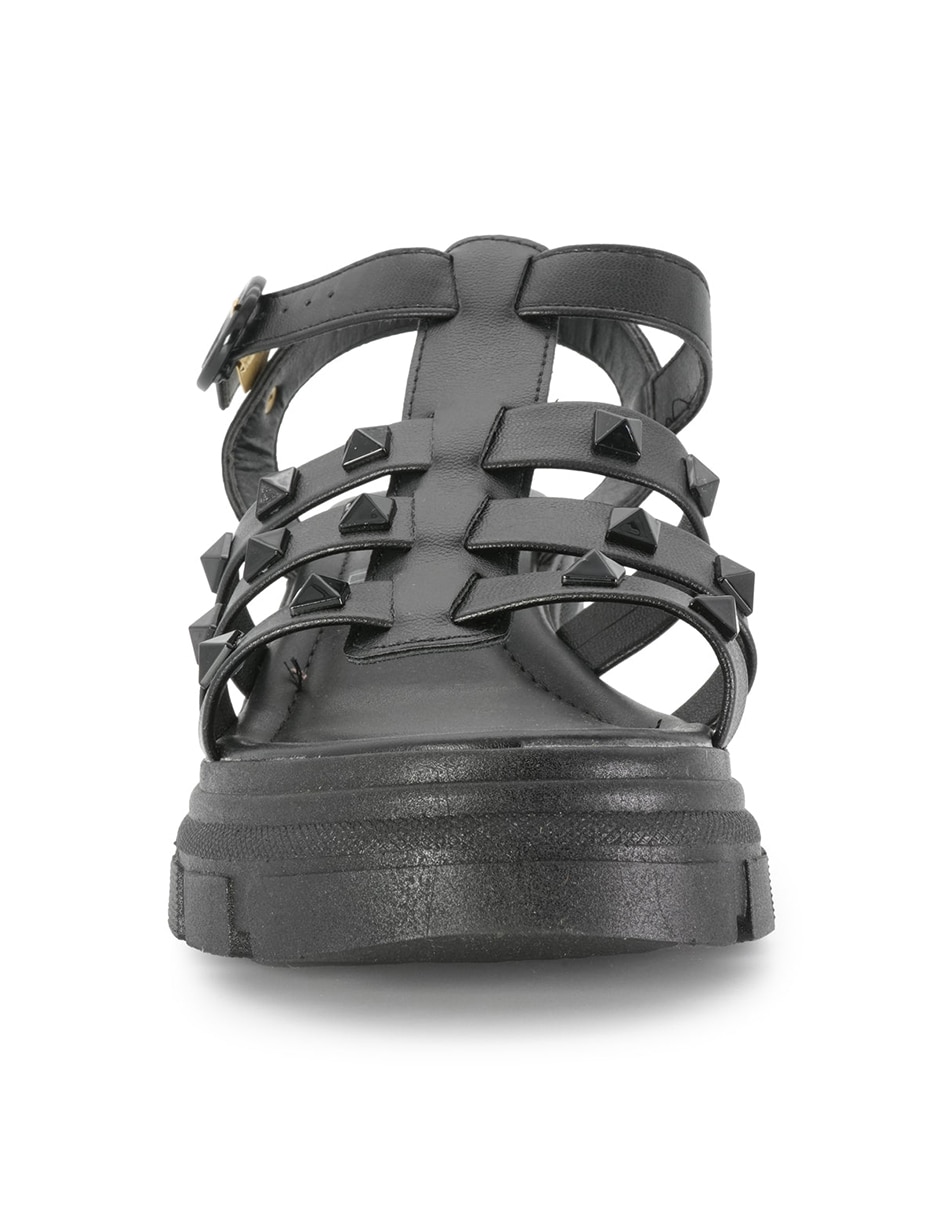 Zapato de plataforma punta redonda 4