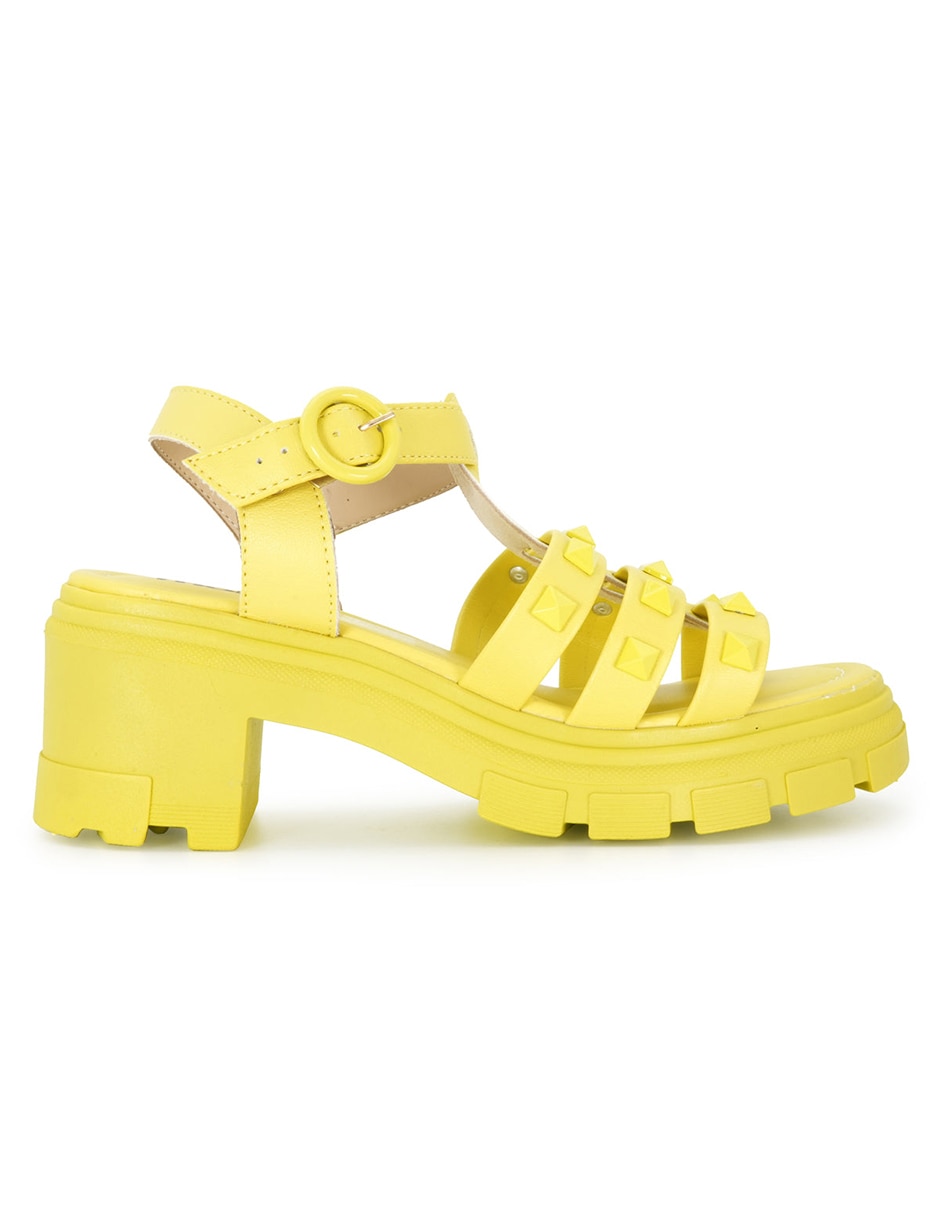 "zapato de plataforma" moleca sin colección "punta" redonda