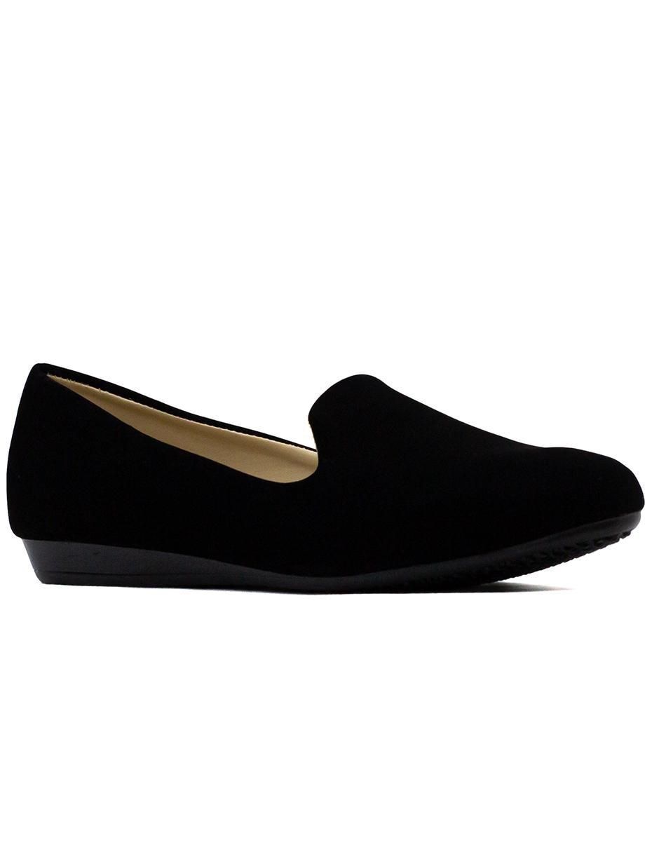 Balerina de gamuza para mujer