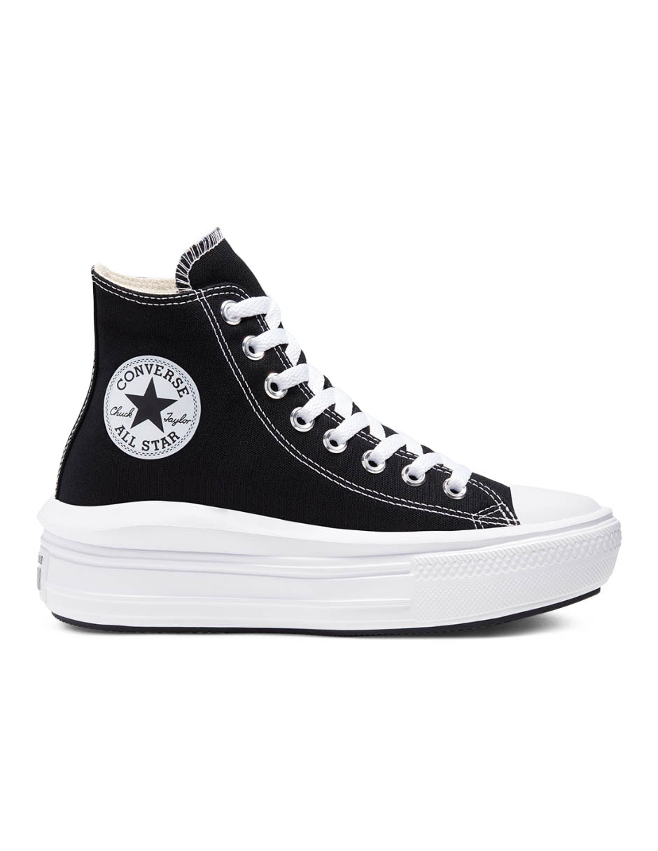 Tenis converse ctas lift ox negros para mujer sale