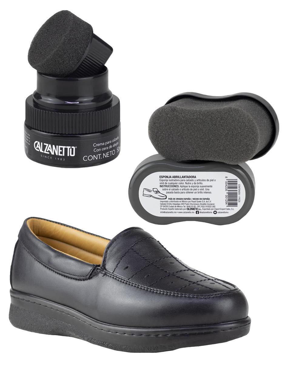 Zapato de piel para mujer