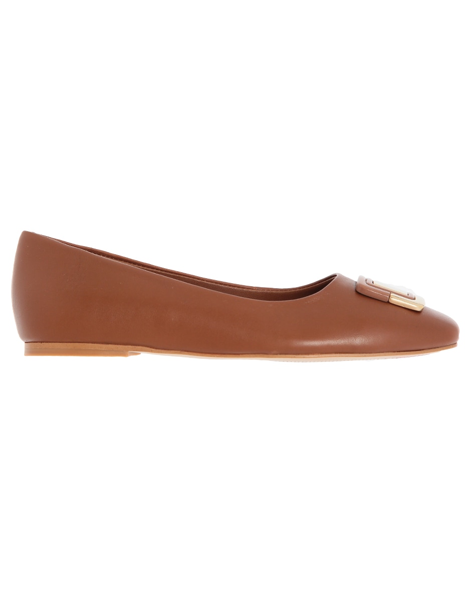 Balerina de piel para mujer 2