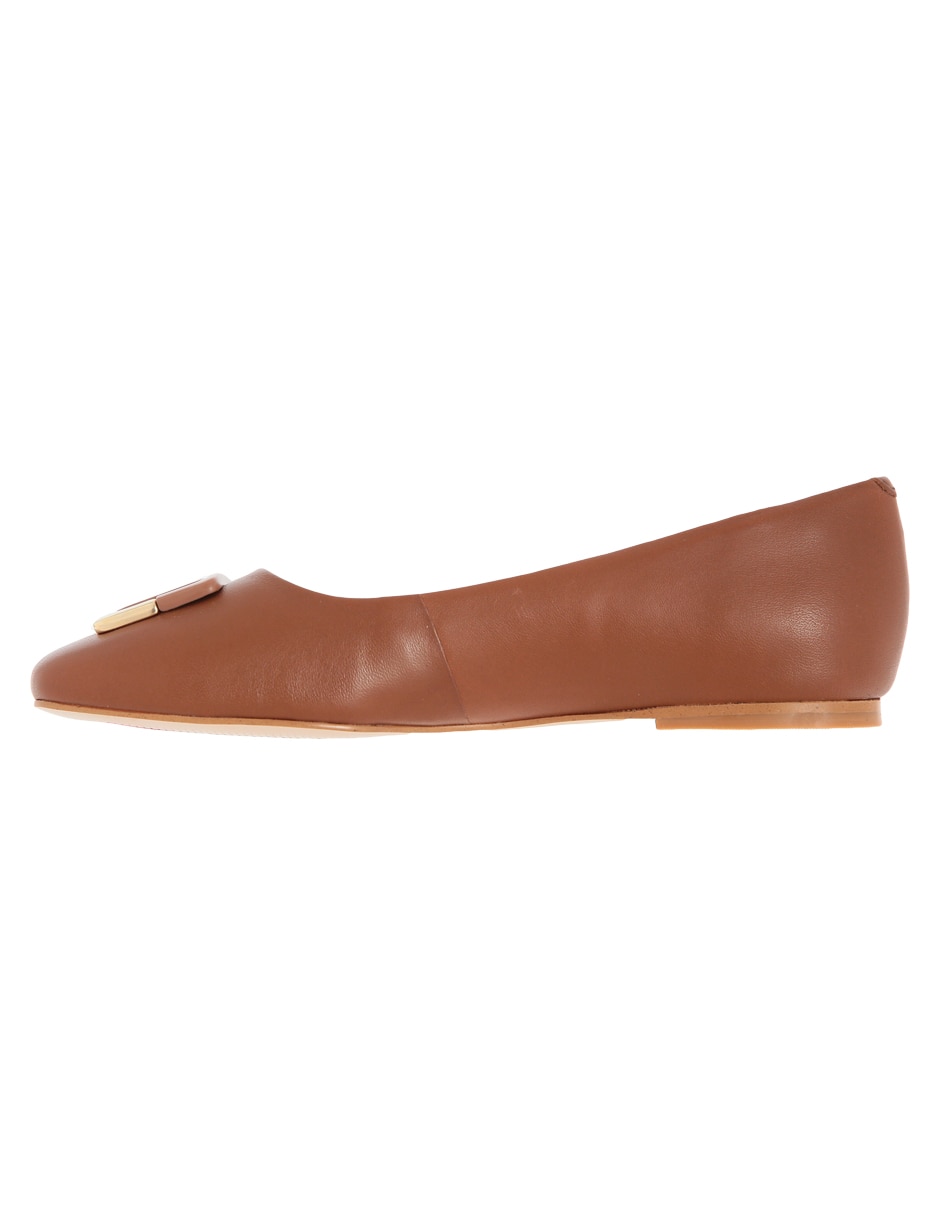 Balerina de piel para mujer 4