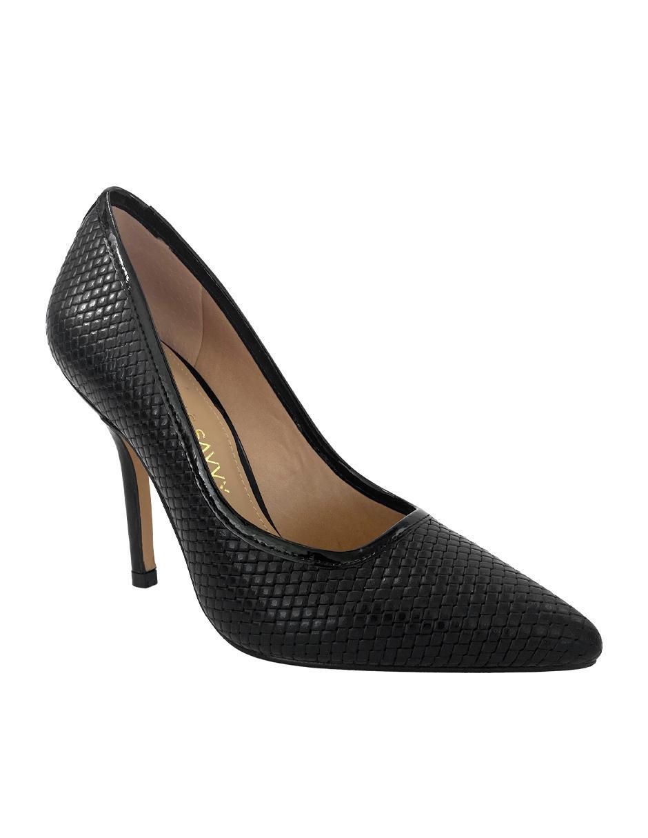 Zapatilla de piel