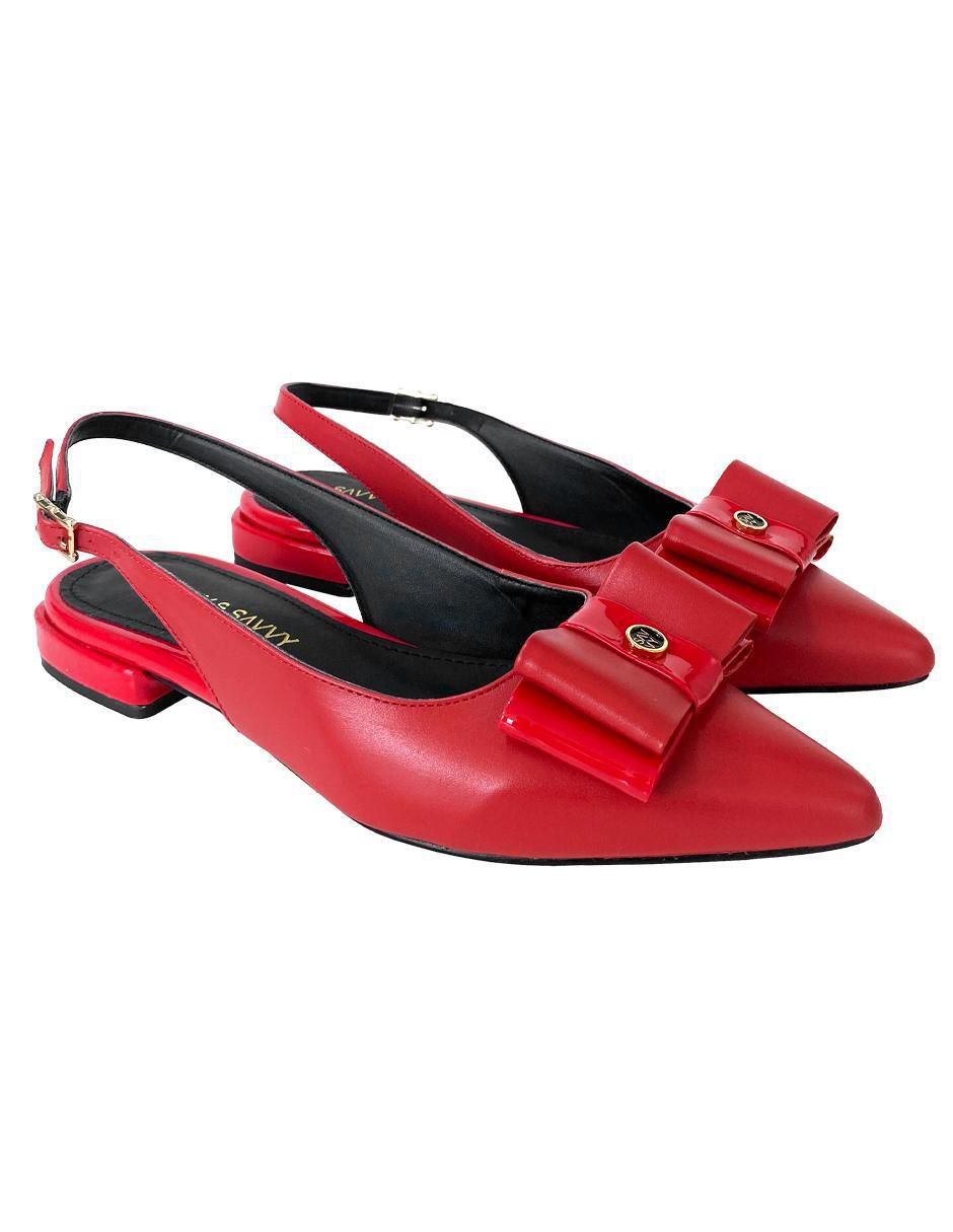 Balerina de piel para mujer 5