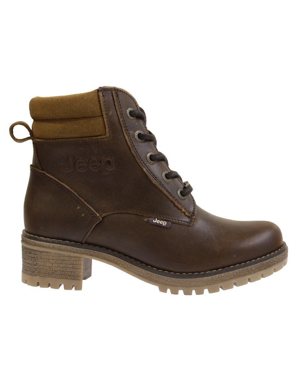 Bota arriba del tobillo de piel para mujer 2