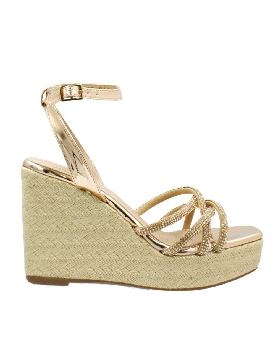 Zapato de plataforma punta cuadrada