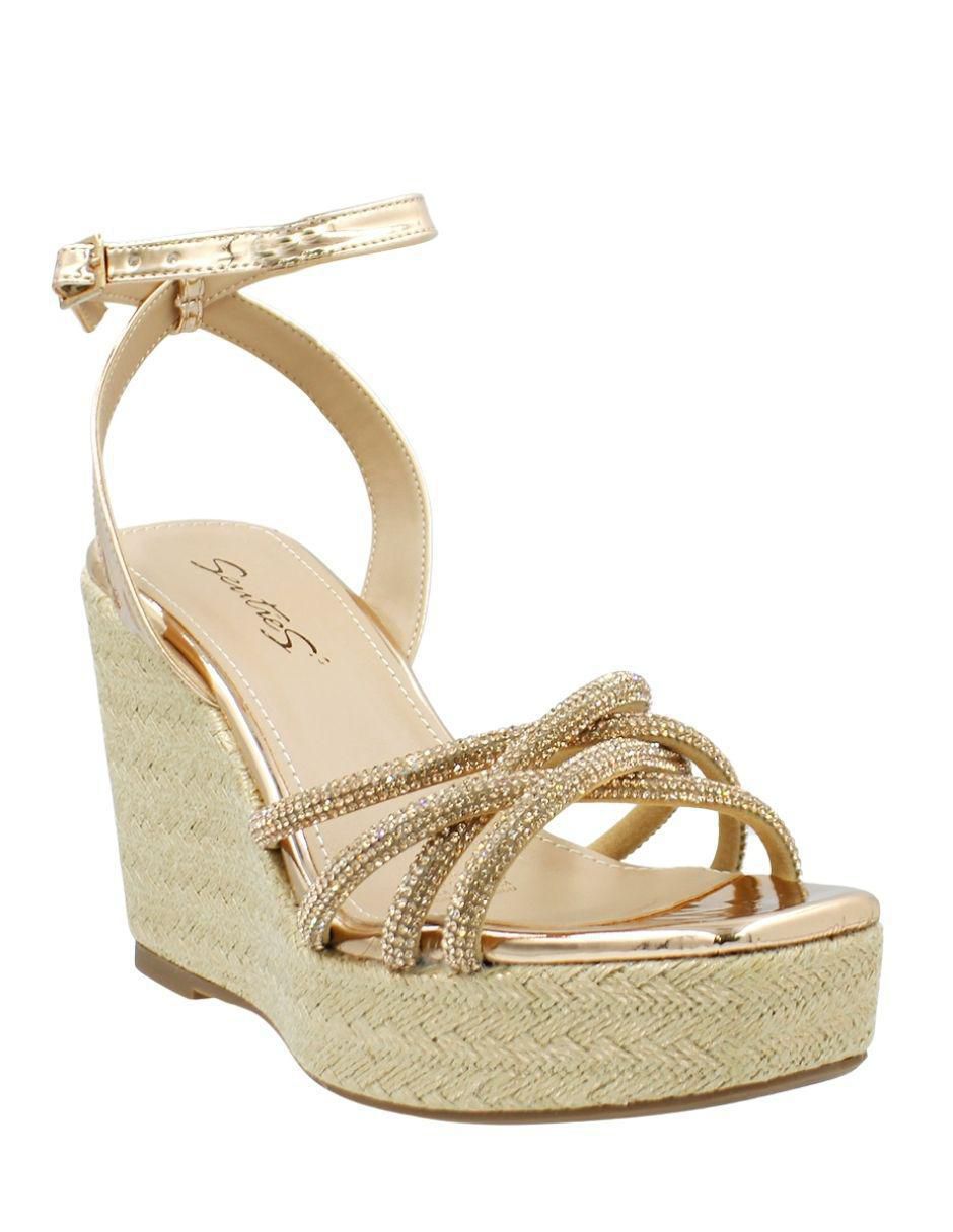 Zapato de plataforma punta cuadrada