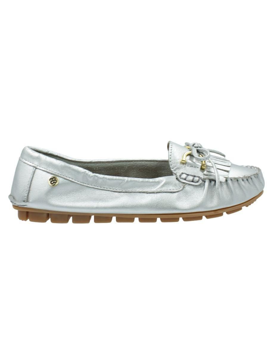 Balerina de piel para mujer