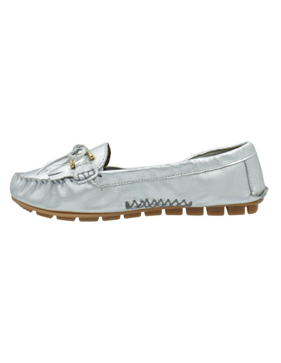 Balerina de piel para mujer 4