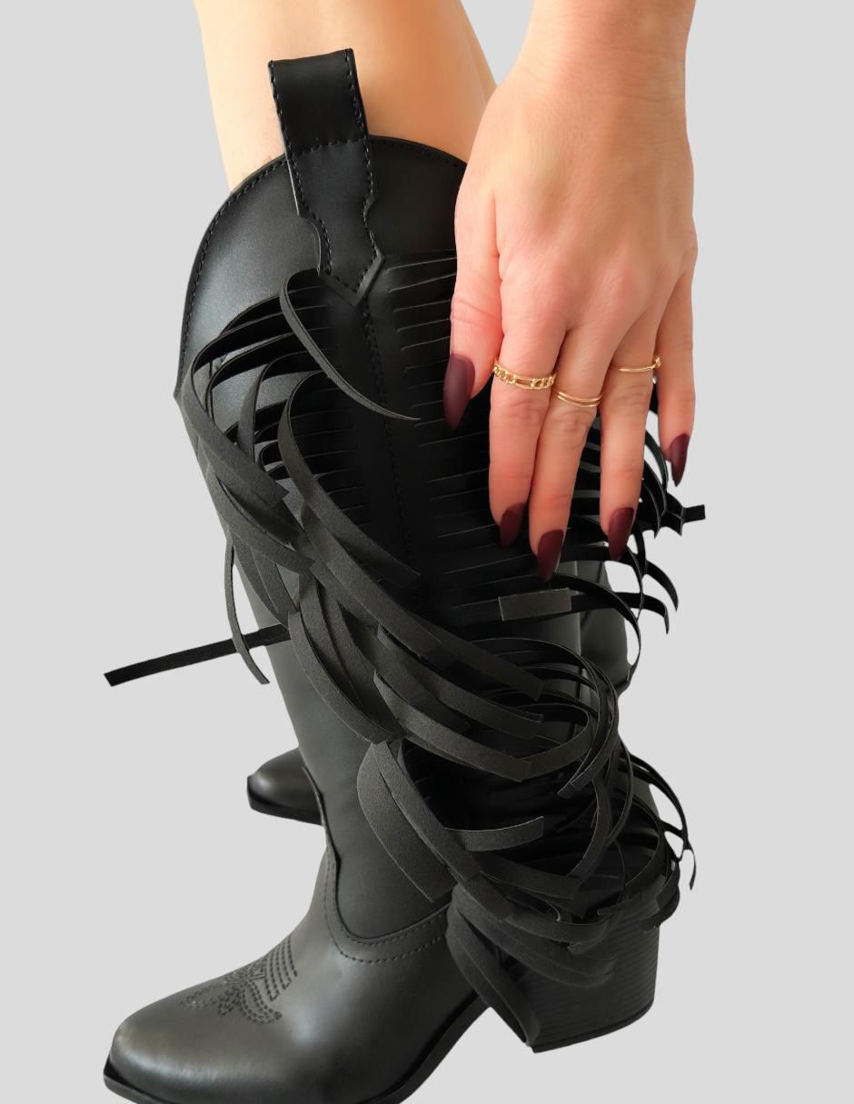Bota abajo de la rodilla para mujer 4