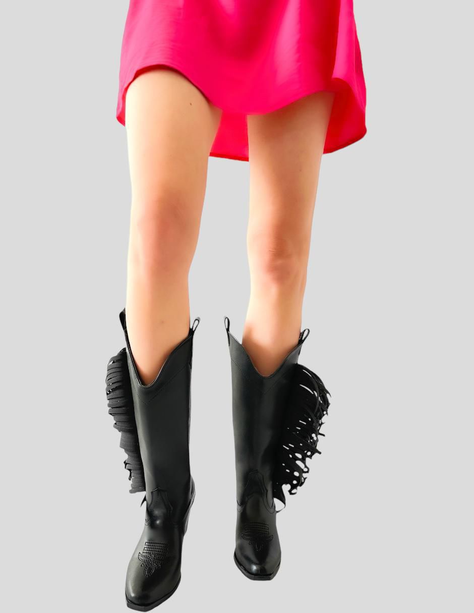Bota abajo de la rodilla para mujer 5