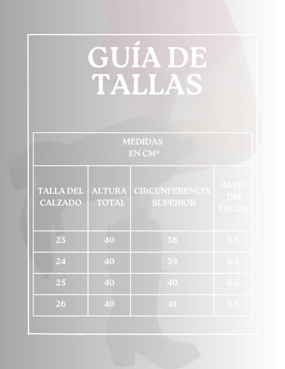 Bota abajo de la rodilla para mujer 7