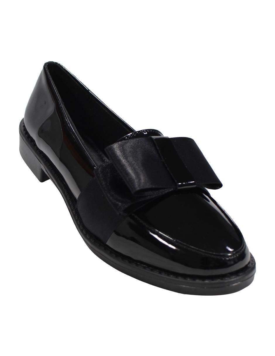 Mocasín de charol para mujer