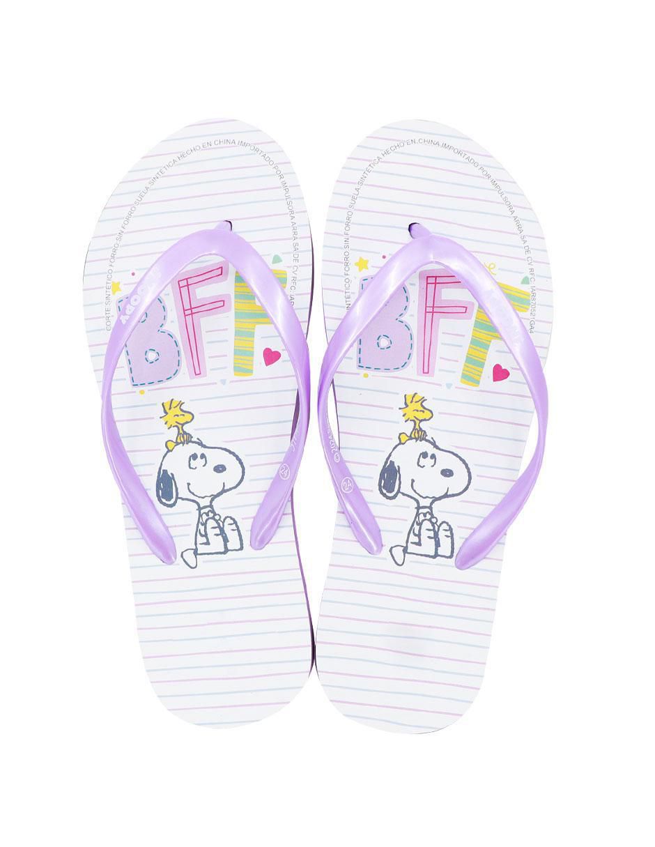 Sandalia Snoopy para mujer 3
