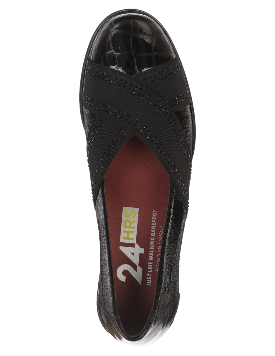 Mocasín de charol para mujer 5
