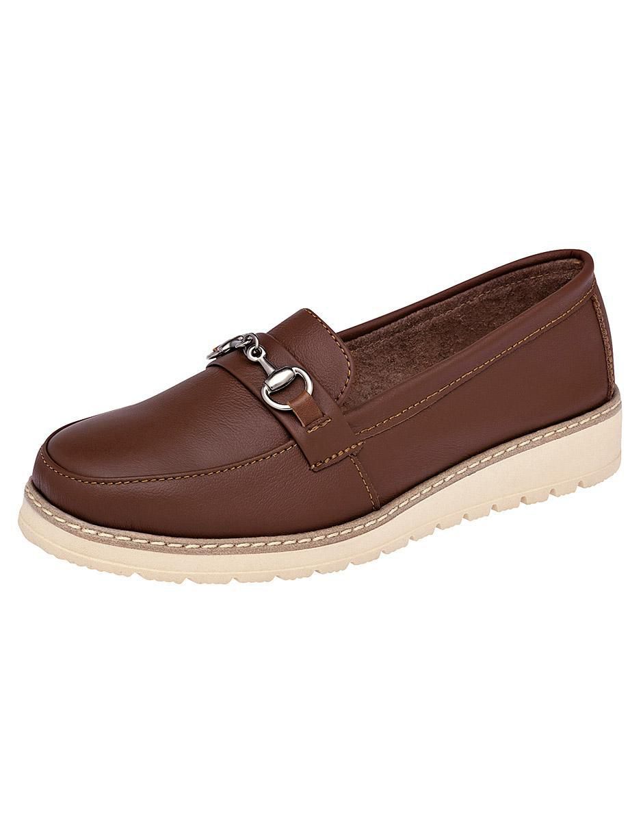 Zapato de piel para mujer