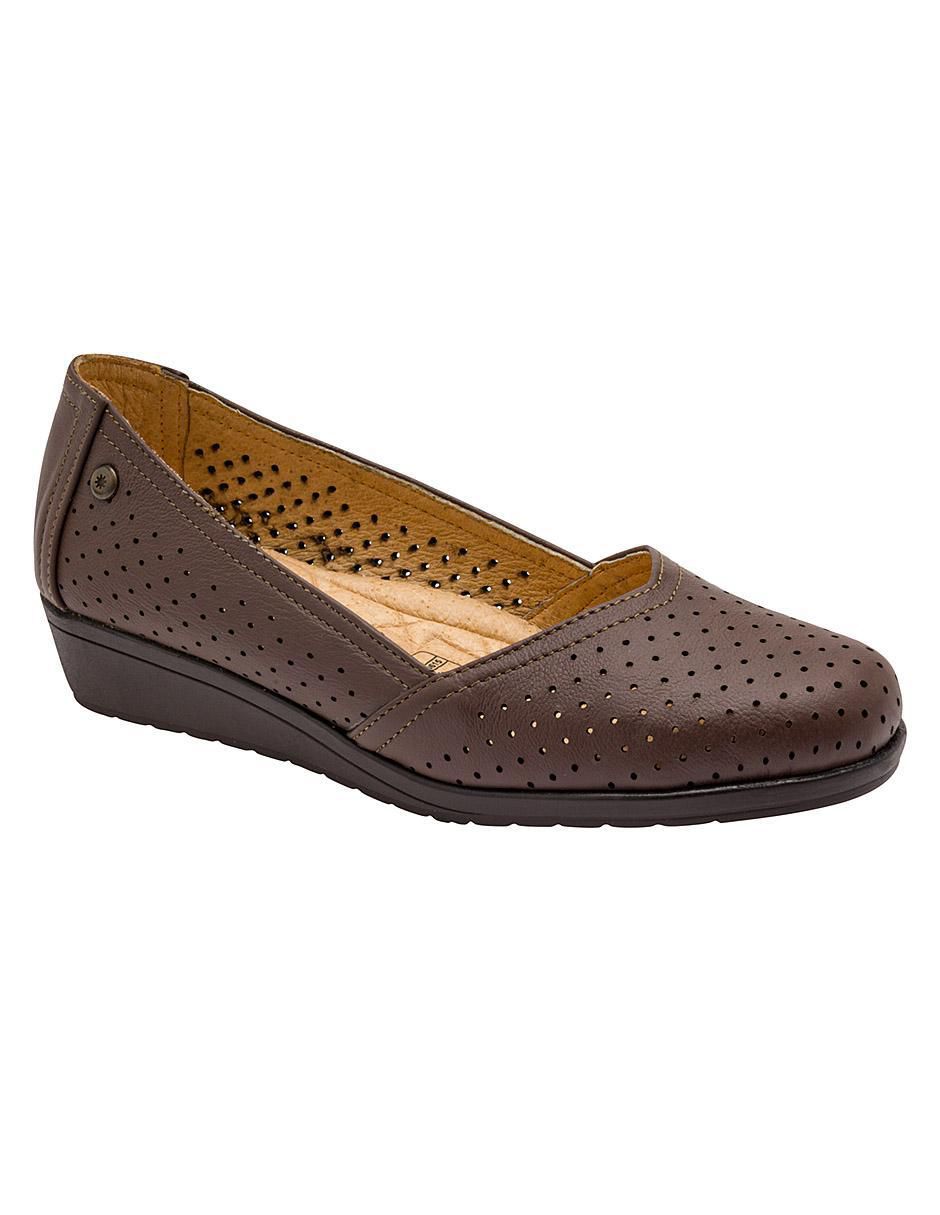 Zapato de piel para mujer