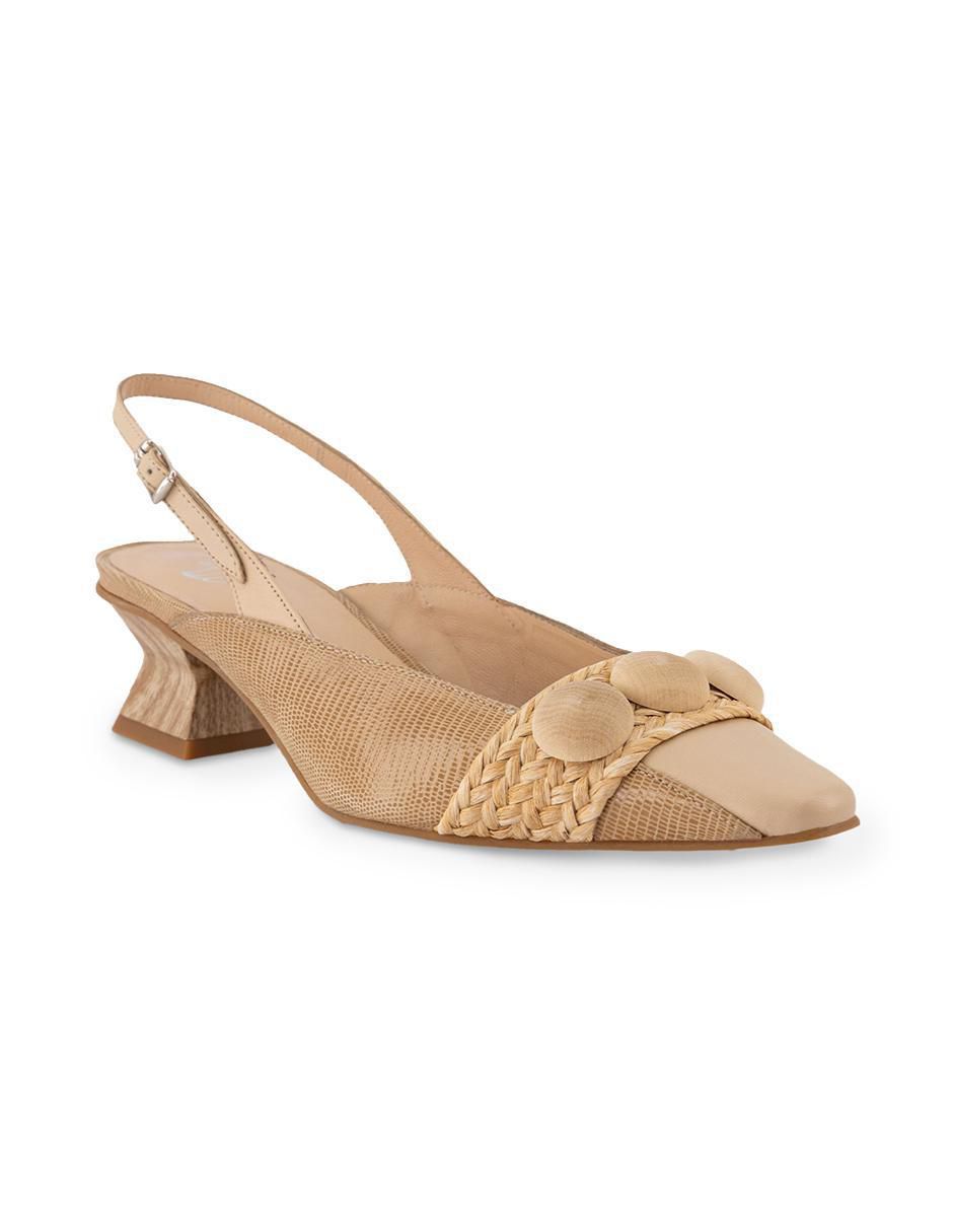 Zapatilla de piel Zapatilla de piel