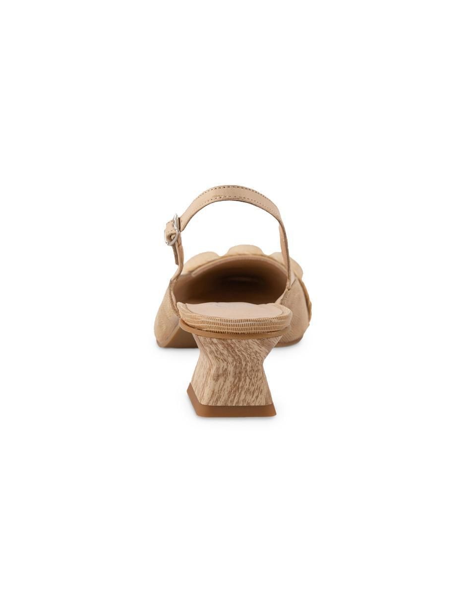 Zapatilla de piel 4