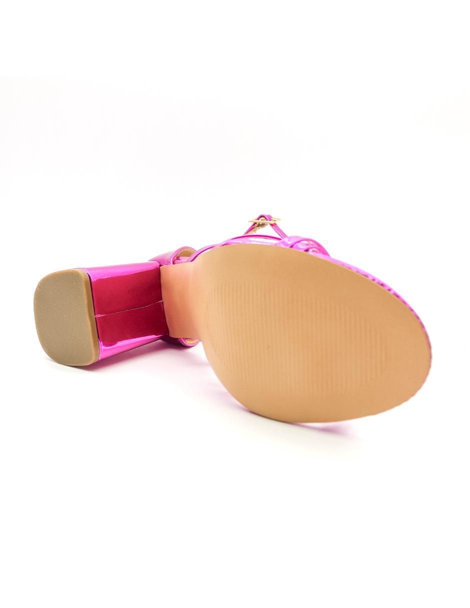 Sandalia Mirror Pink para mujer 5