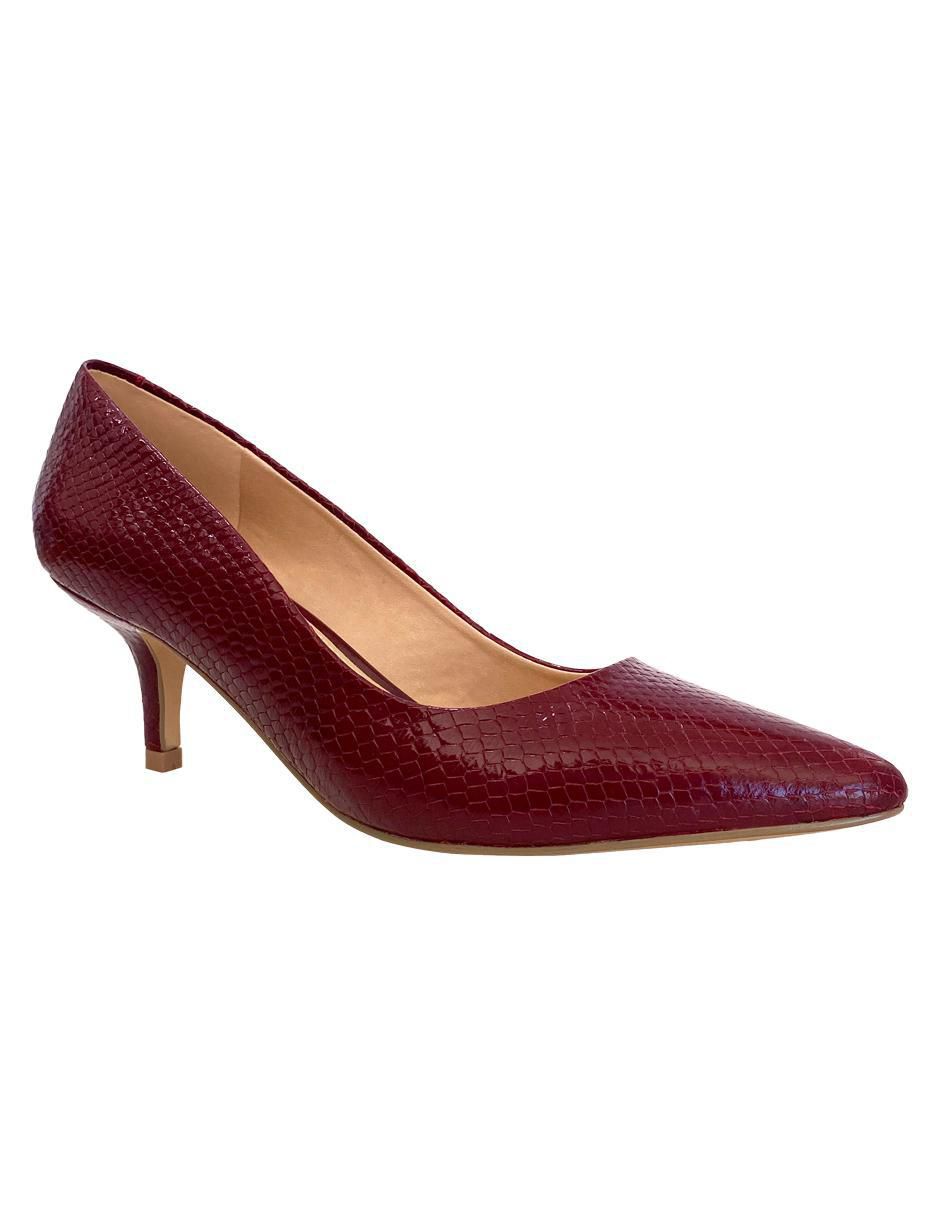 Zapatilla de piel