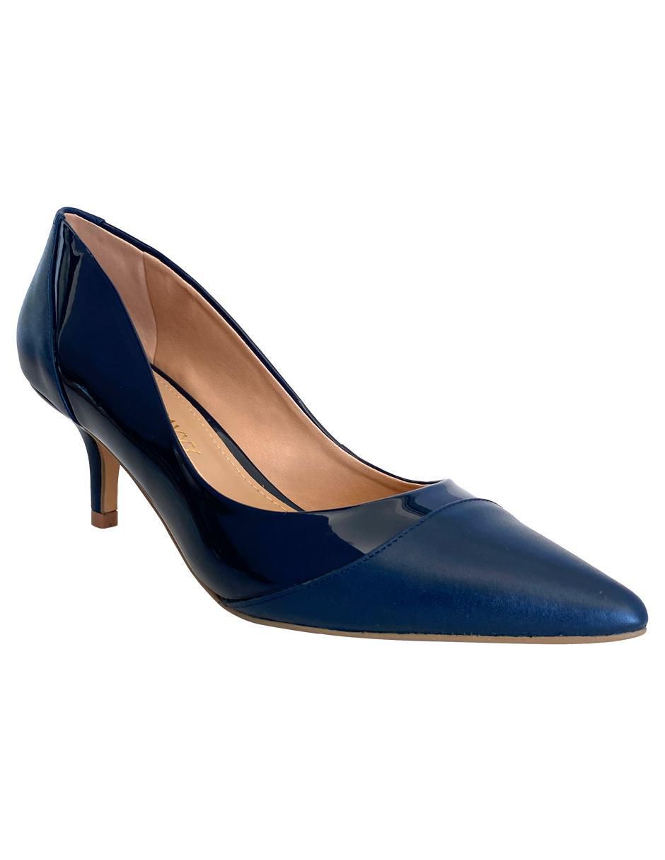 Zapatilla de piel