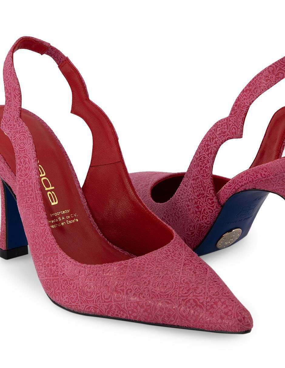 Zapatilla de piel 4