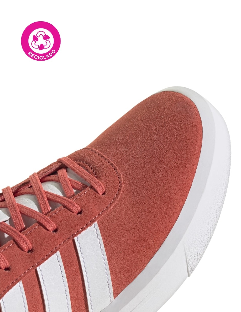 Tenis Court Platform Suede para mujer 6