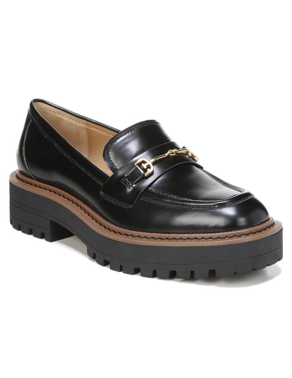 Mocasín de piel para mujer