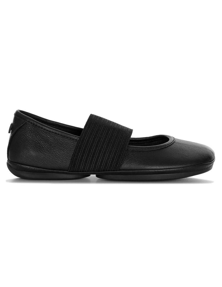Balerina de piel para mujer