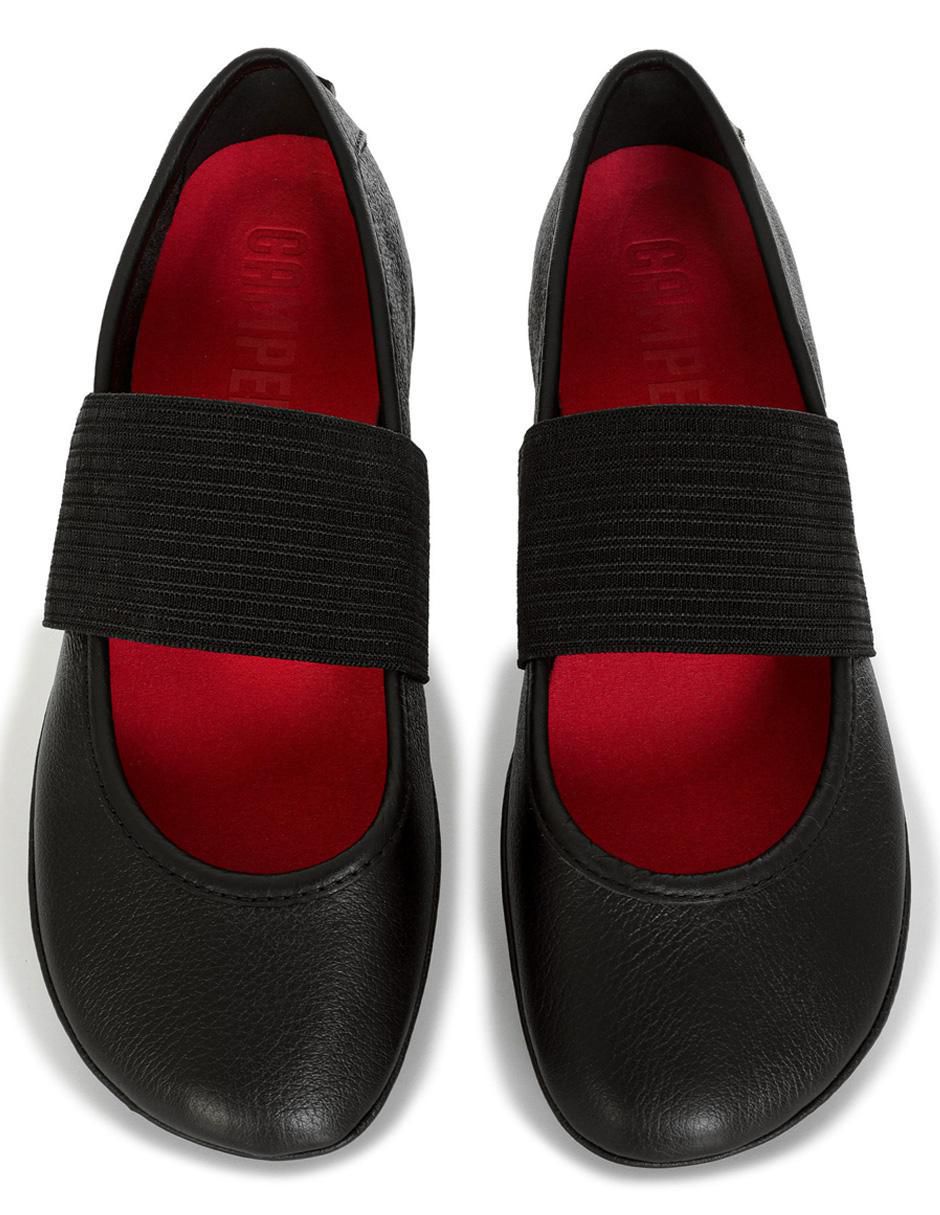 Balerina de piel para mujer 2