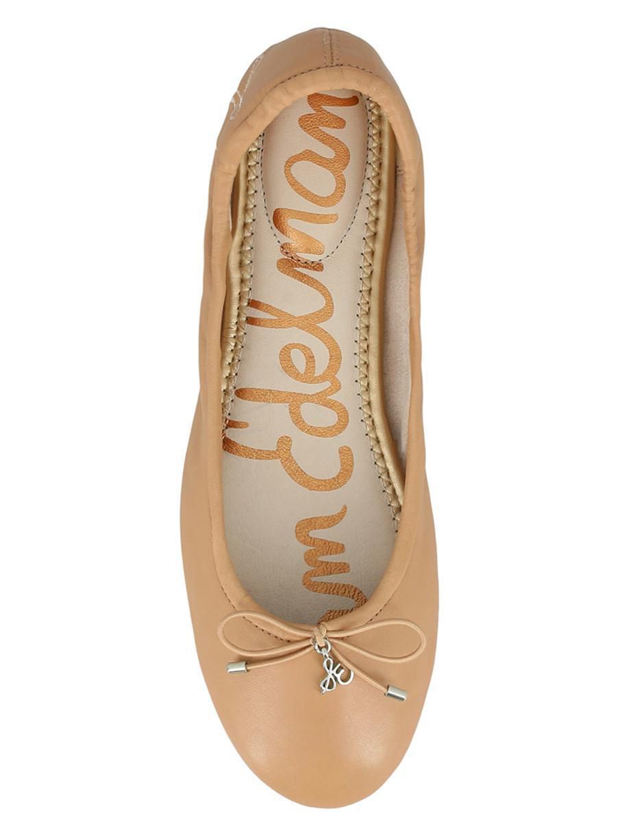 Balerina de piel para mujer 3