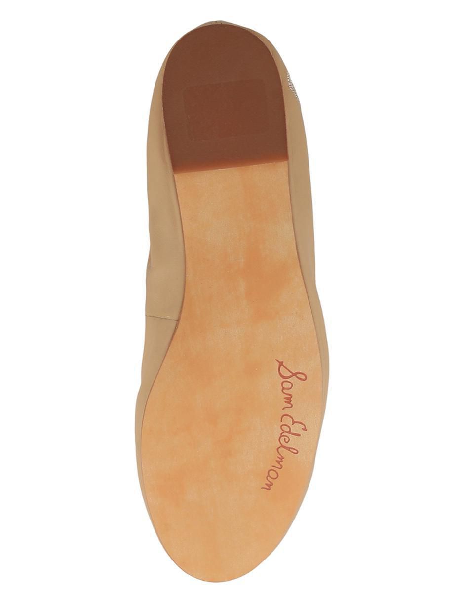 Balerina de piel para mujer 7