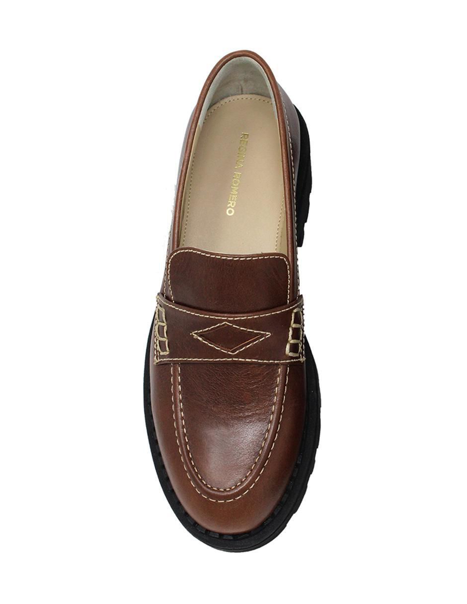 "zapato" regina romero "de" piel "para mujer"