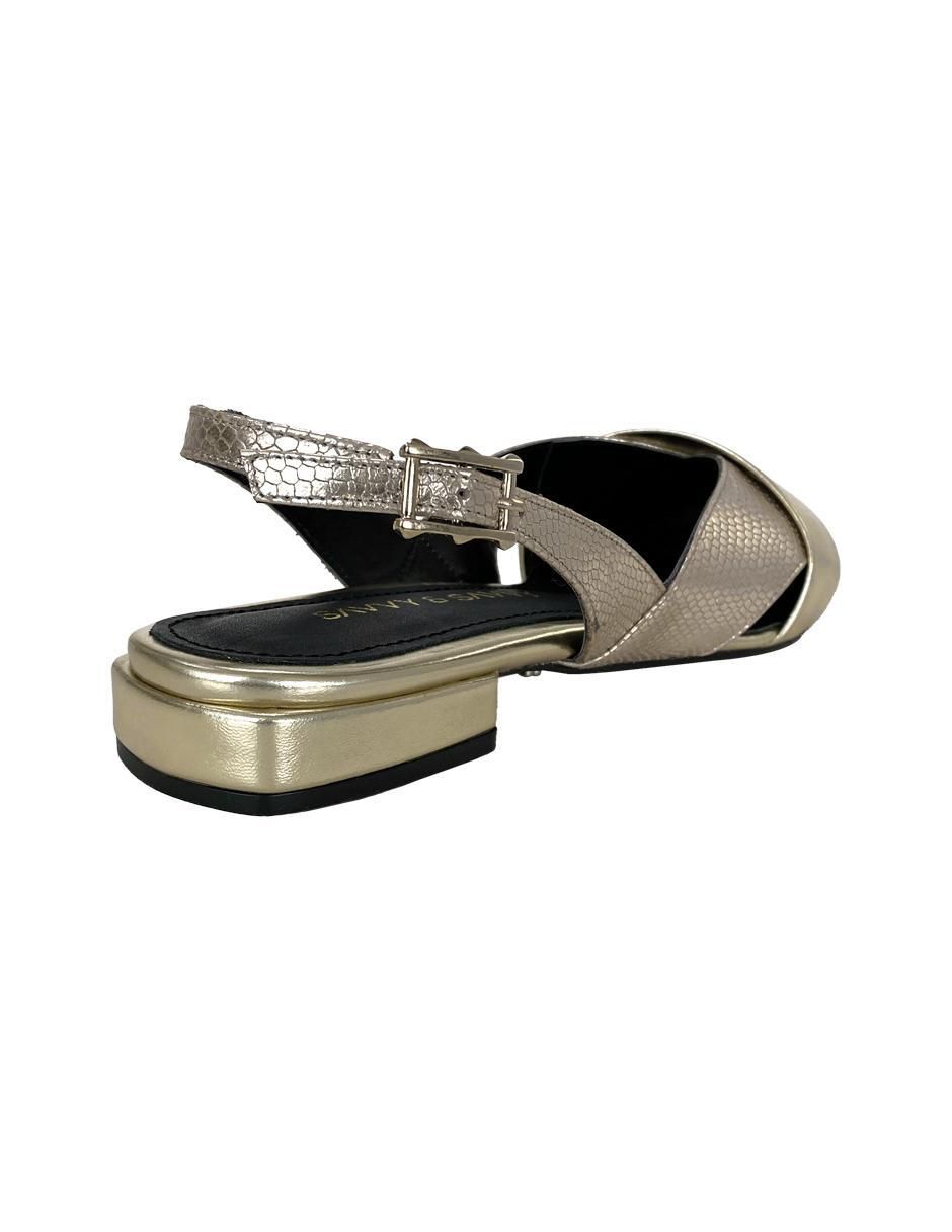 Balerina de piel para mujer 4