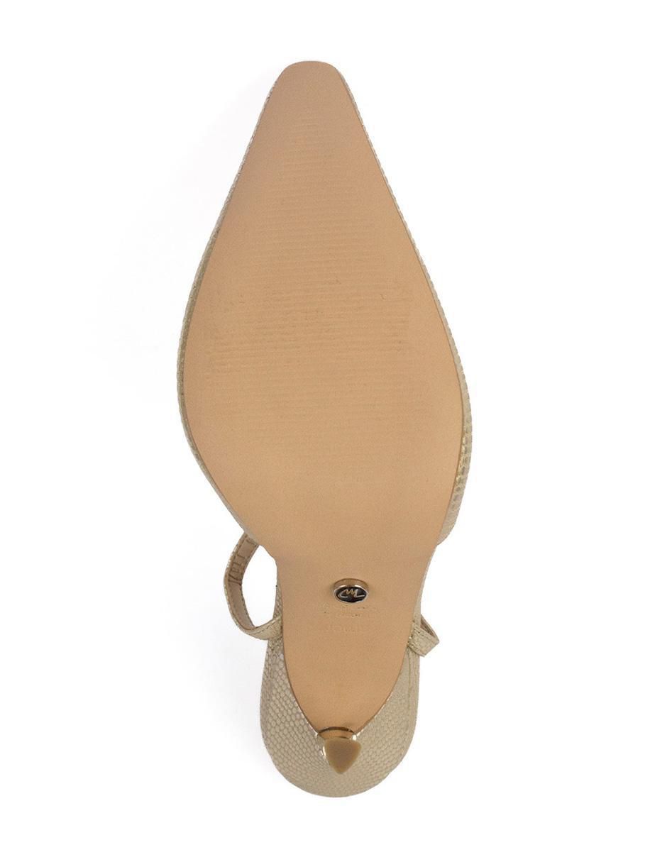 Zapatilla de piel 4