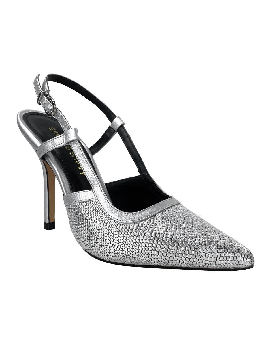 Zapatilla de piel