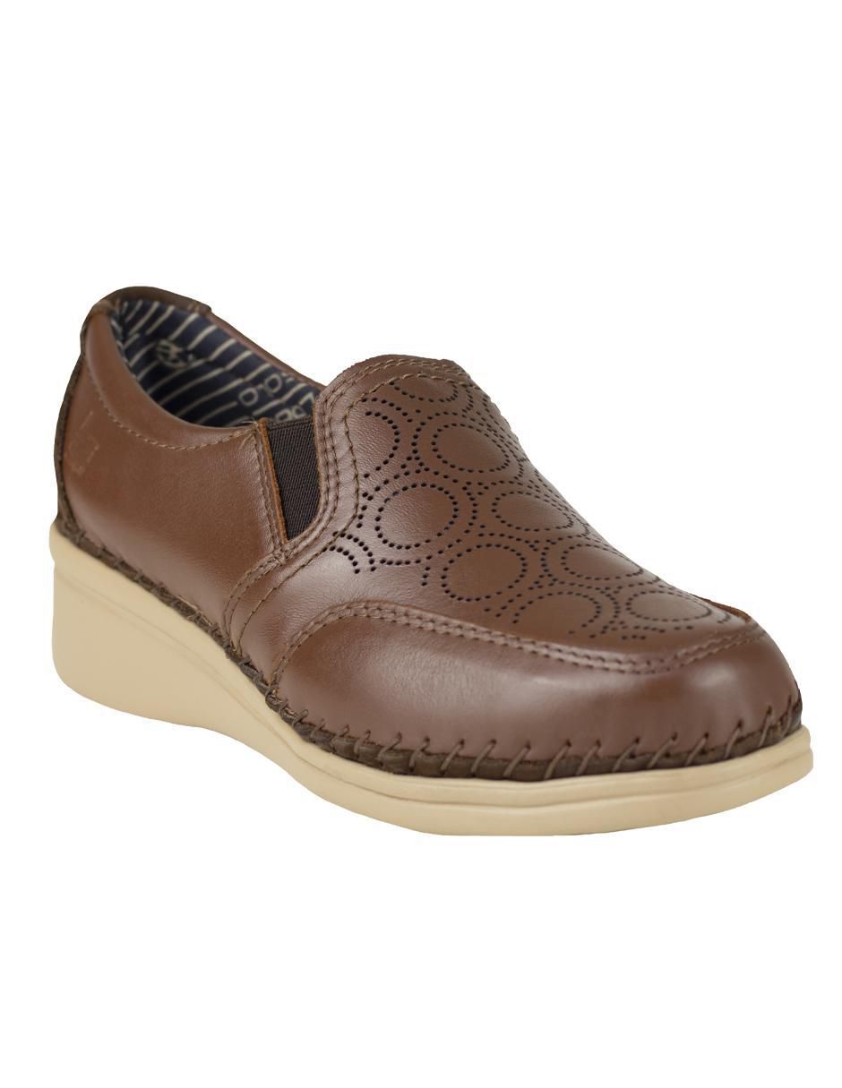 Mocasín de piel para mujer Mocasín de piel para mujer
