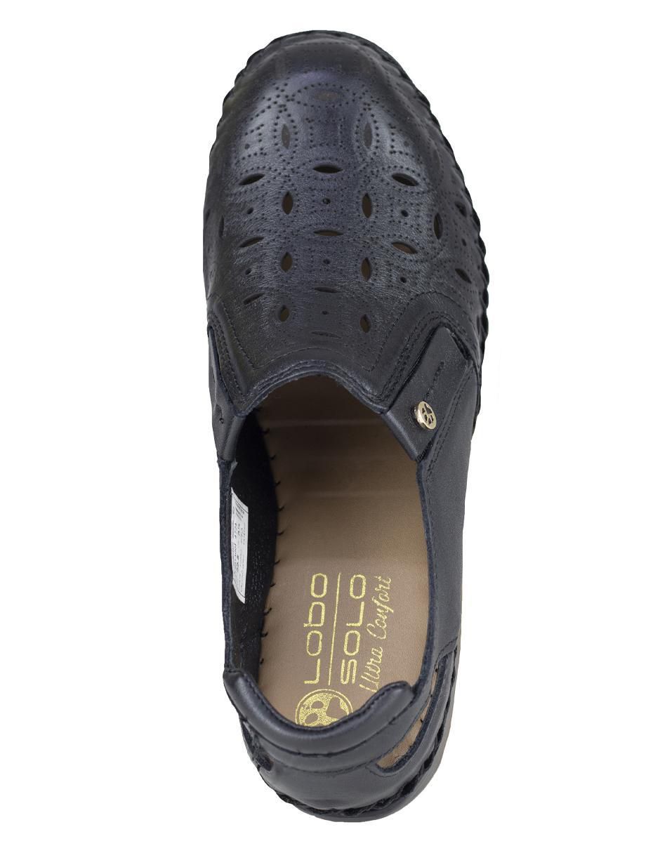 Mocasín de piel para mujer 6