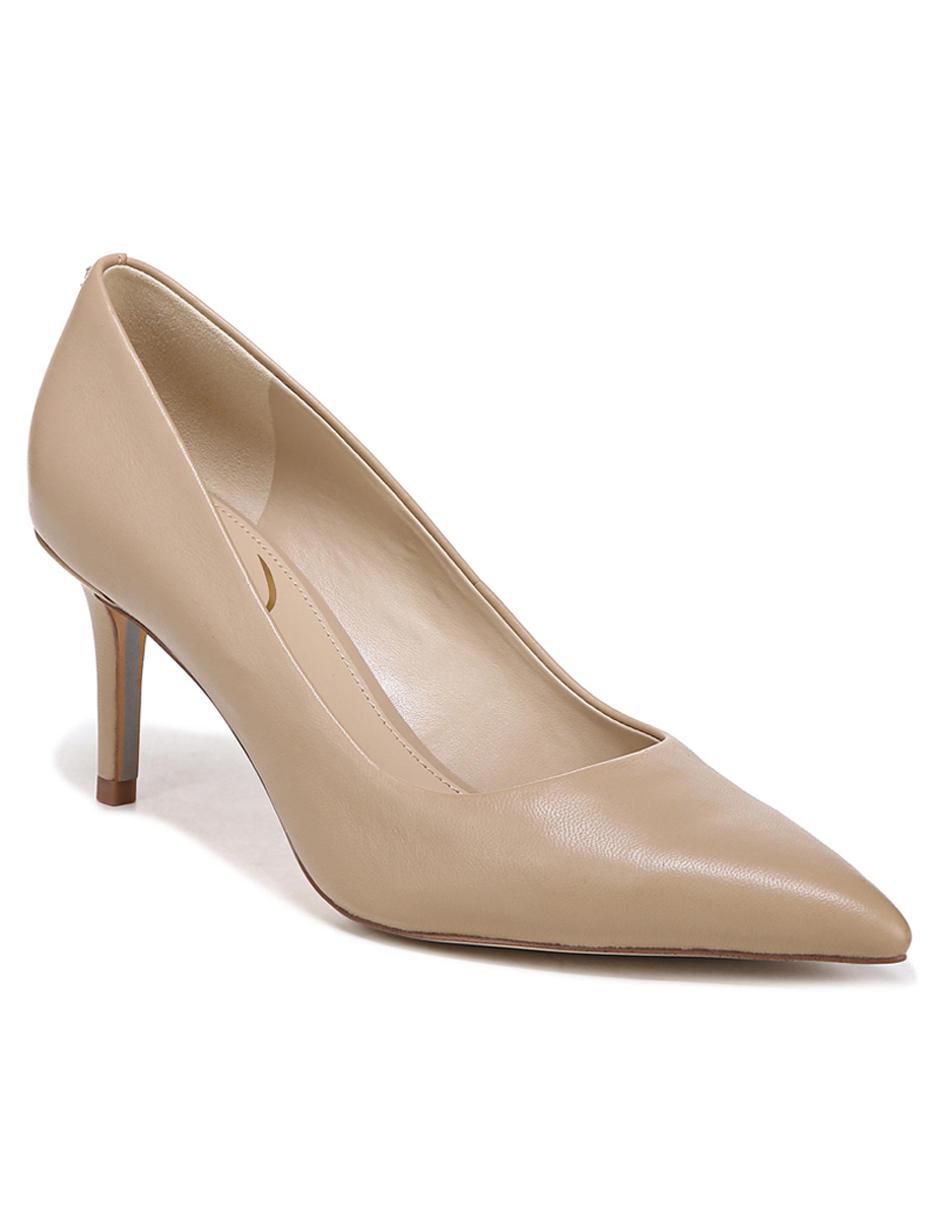 Zapatilla de piel