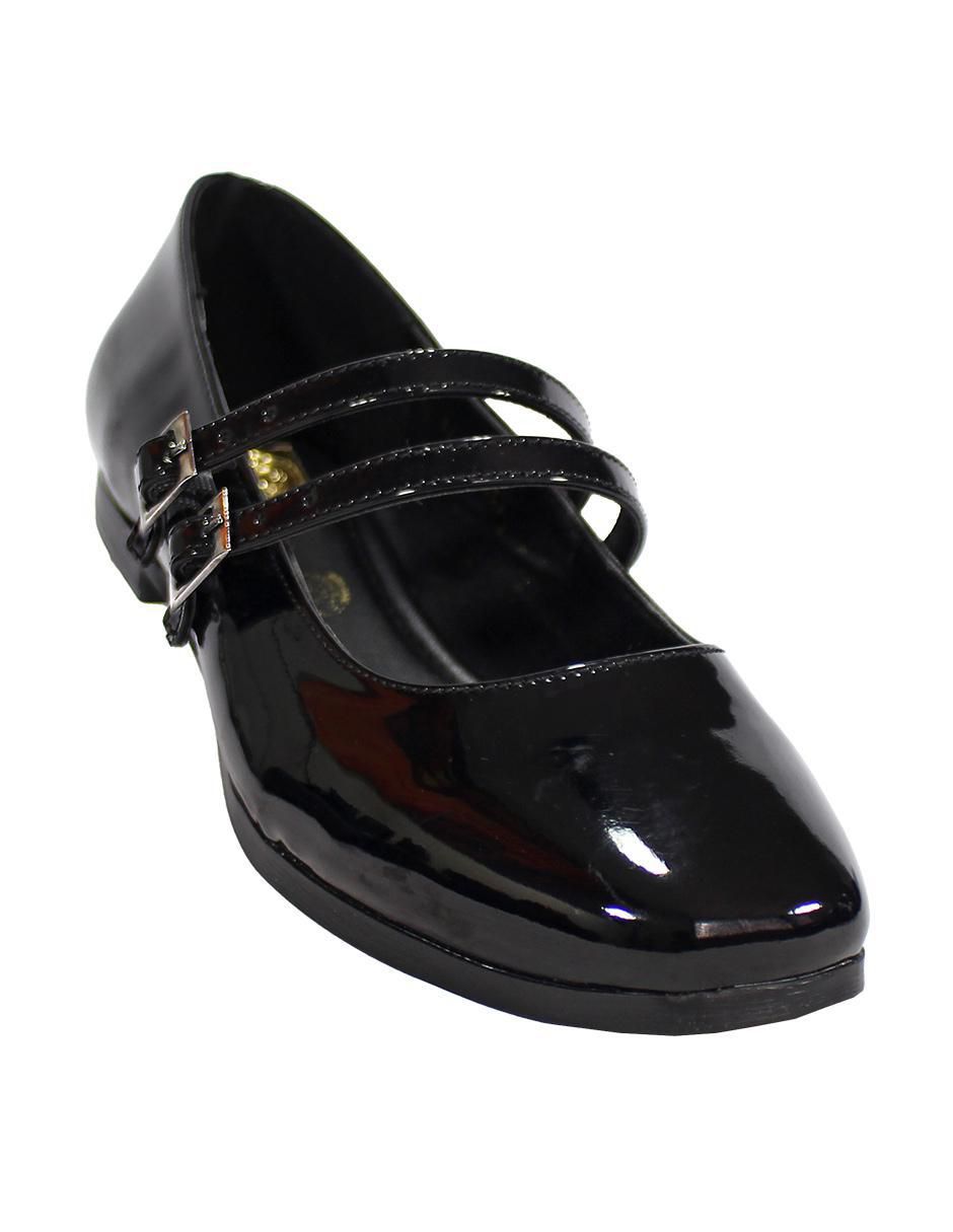 Mocasín de charol para mujer