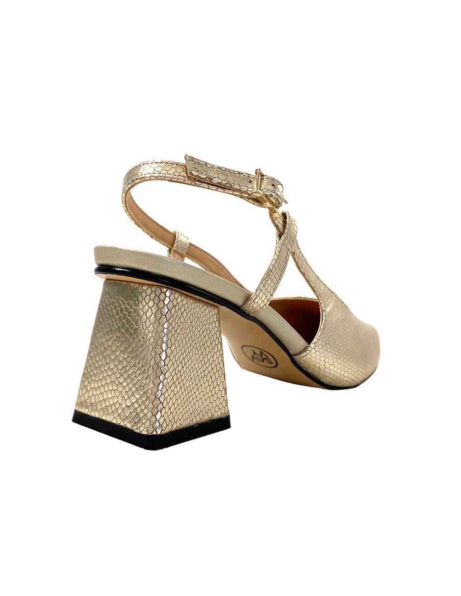 Zapatilla de piel 4