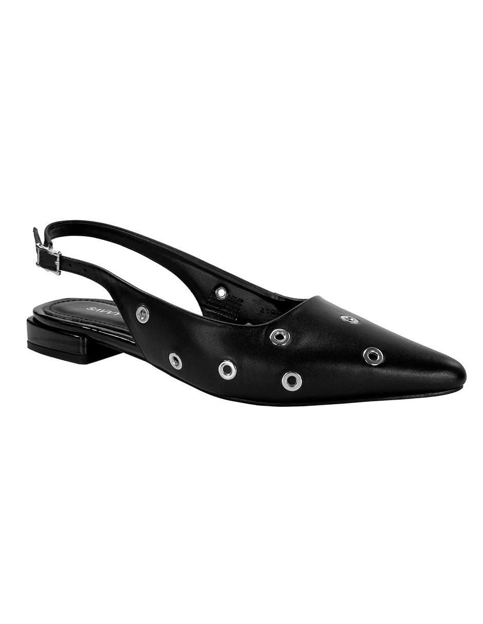 Balerina de piel para mujer