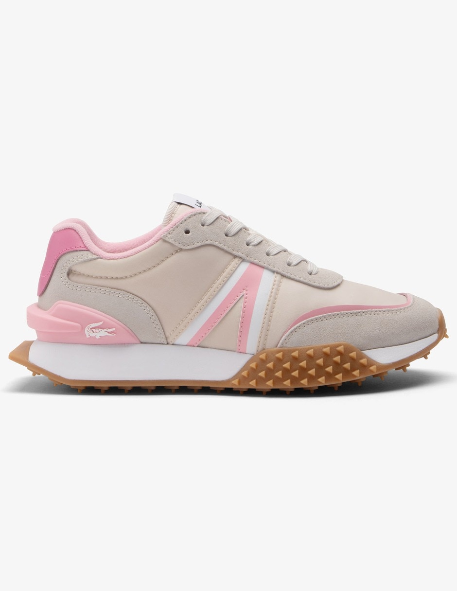 Tenis Lacoste Mujer Rosas Sneakers Carnaby Evo Para Mujer