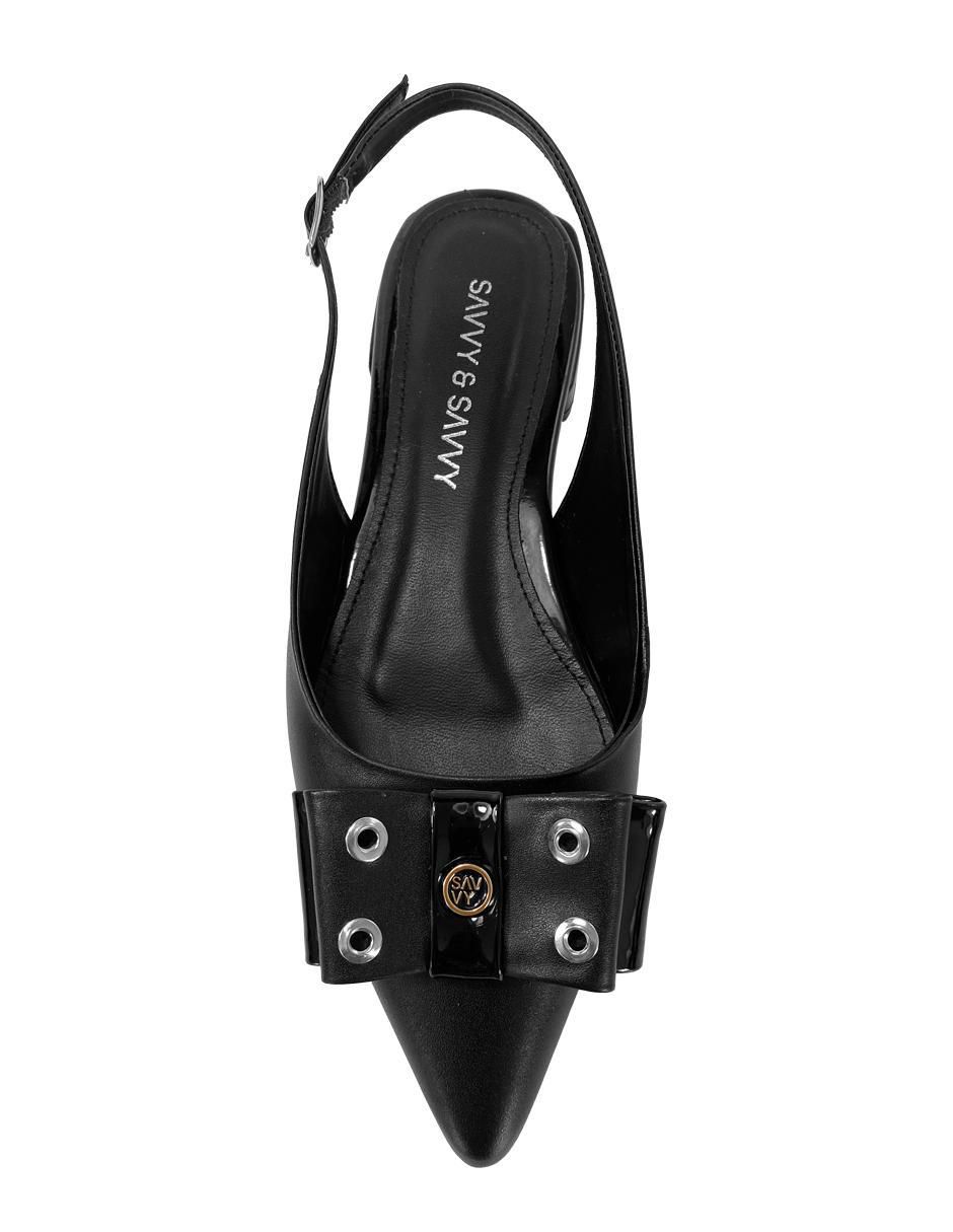 Balerina de piel para mujer 3