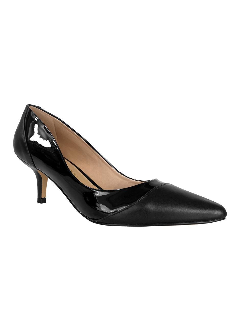 Zapatilla de piel