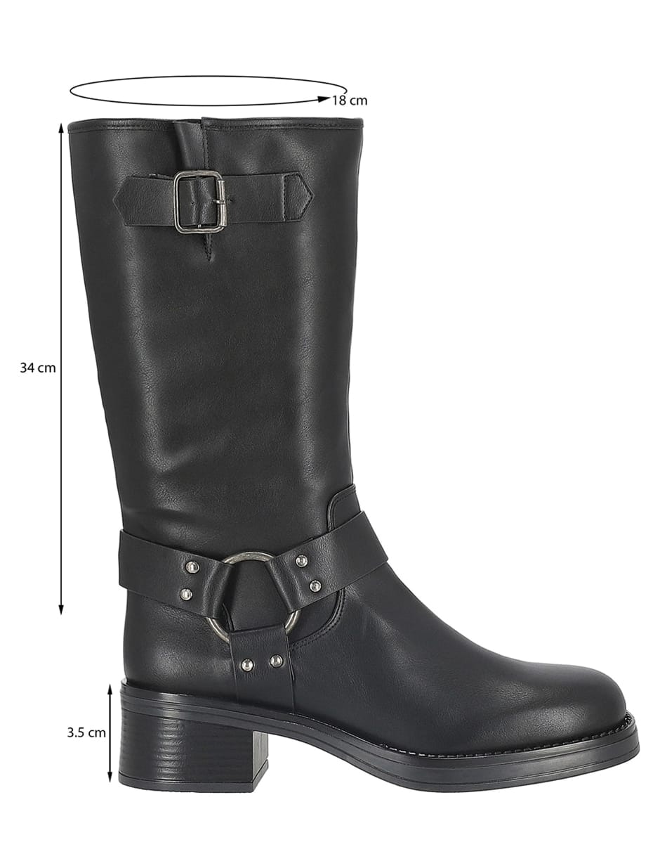 Bota media pierna Wechanele para mujer 6