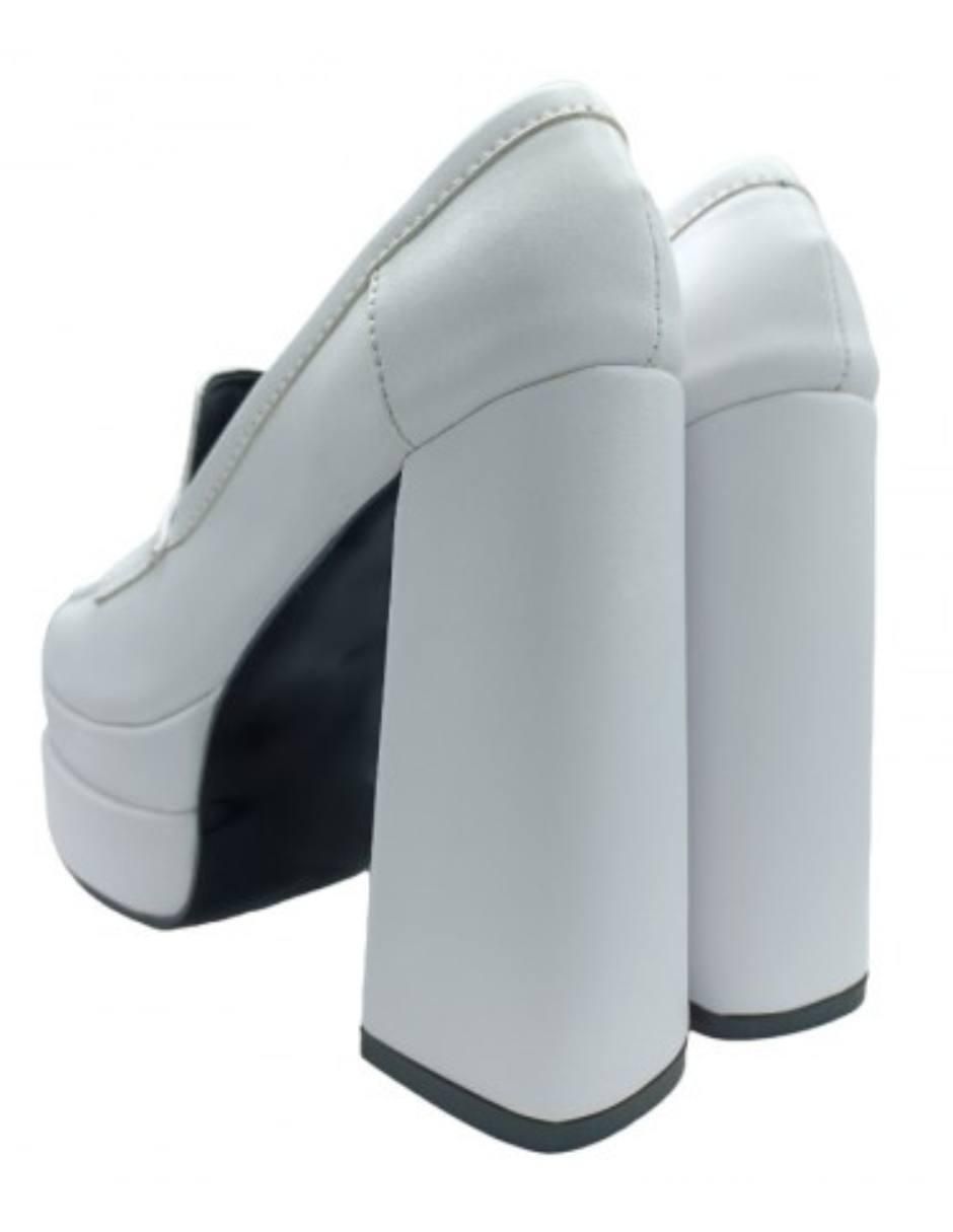 Zapato de plataforma punta cuadrada 3